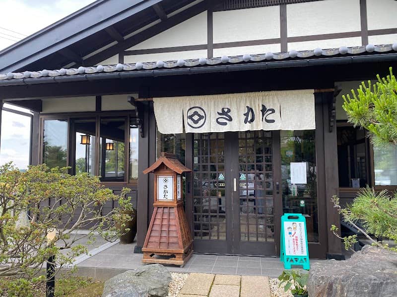さかた菓子舗の店内風景