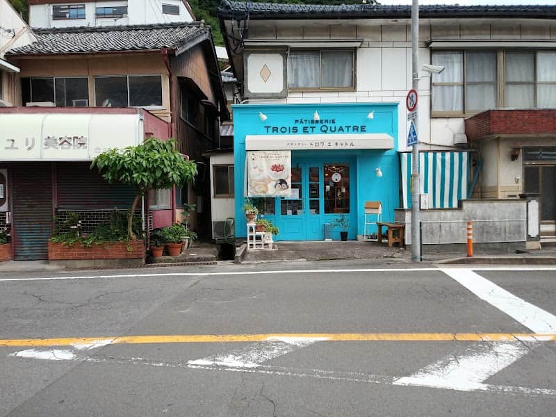 パティスリー・トロワエキャトルの店内風景