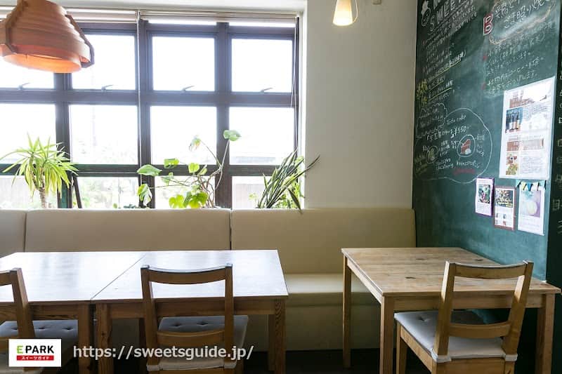 musubi-cafeの店内風景