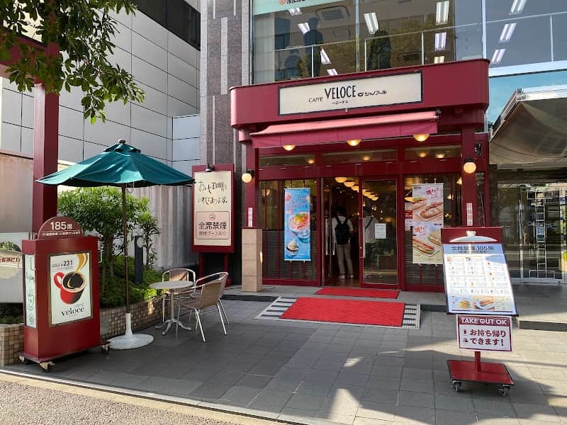 CAFFE VELOCE 福岡赤坂店の店内風景