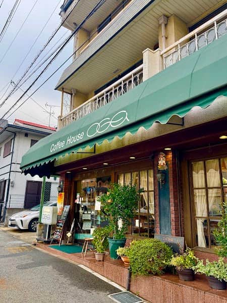 珈琲館尾賀の店内風景