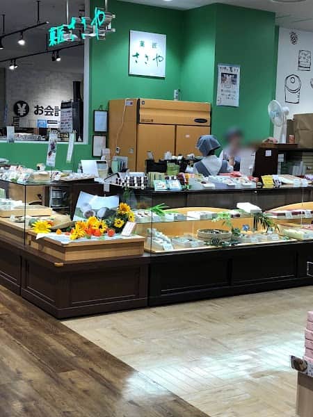 菓匠ささやイオンスタイル検見川浜店の店内風景