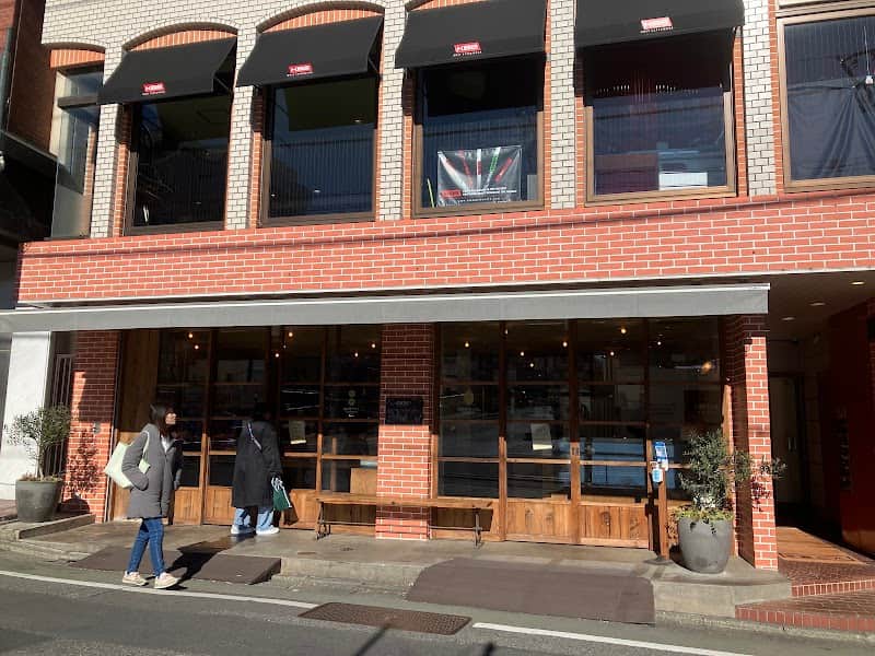 自由が丘ベーカリーの店内風景
