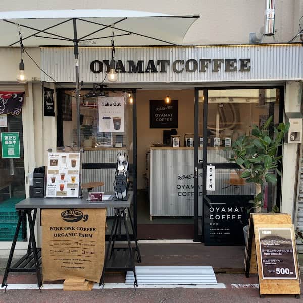 OYAMAT COFFEEの店内風景
