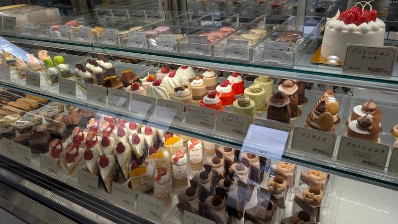 パティスリーバイゲツの店内風景