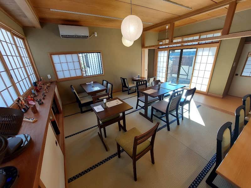 カフェ 明玉庵の店内風景