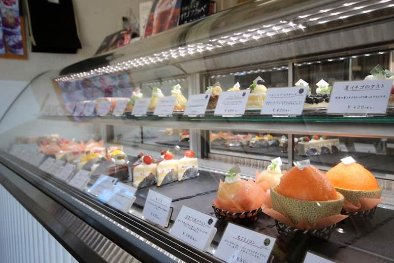 パティスリーナカジマヤの店内風景