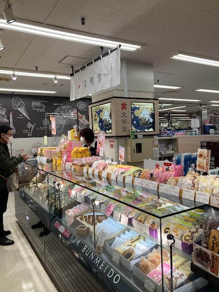 文明堂 金町東急ストア店の店内風景