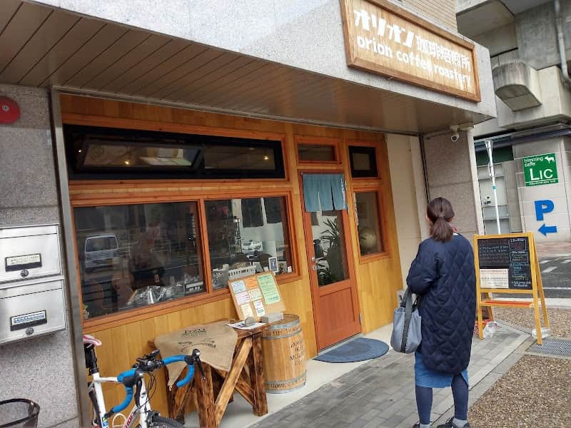 オリオン珈琲焙煎所の店内風景