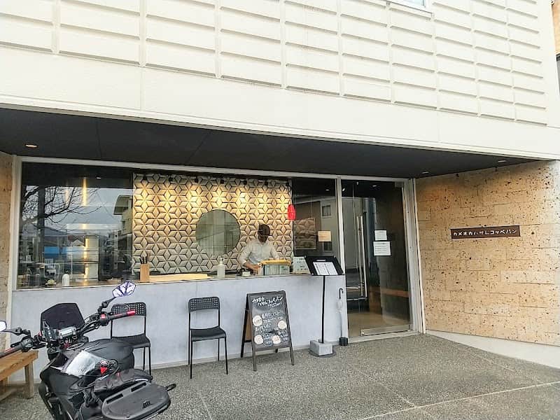 カメオカハサムコッペパンの店内風景