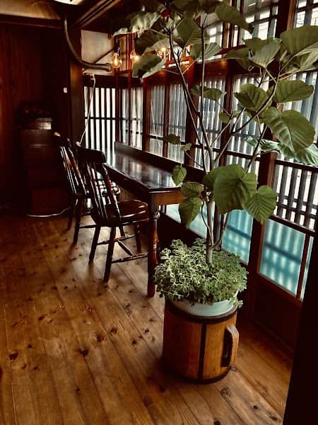 珈琲焙煎所 古民家カフェSORAの店内風景