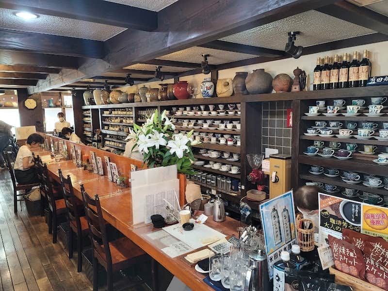 永田珈琲の店内風景