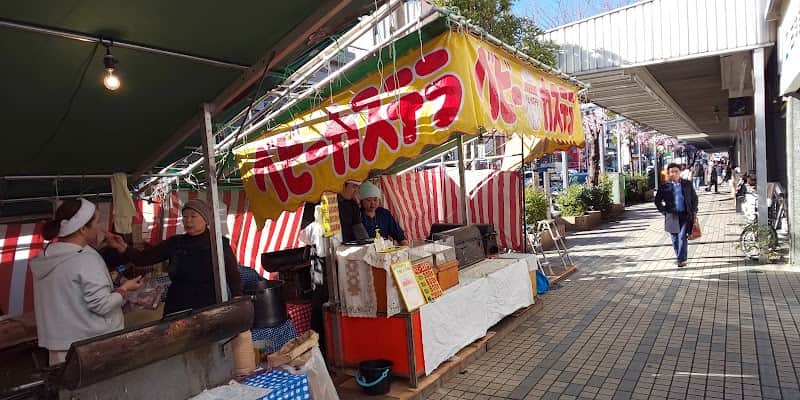 ベビーカステラ 中澤製菓の店内風景