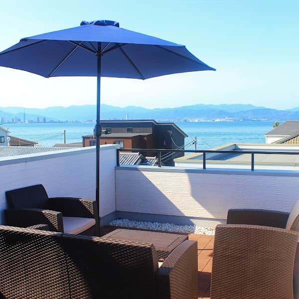 cafe waccaの店内風景