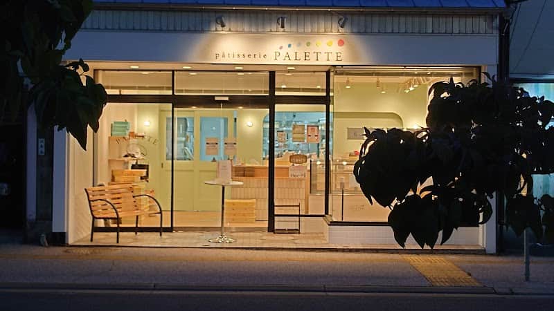 パティスリー パレットの店内風景