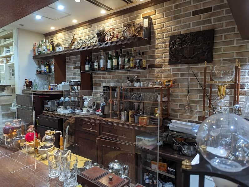 Cafe&Barウミノの店内風景