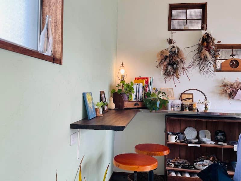 cafe minmiaの店内風景