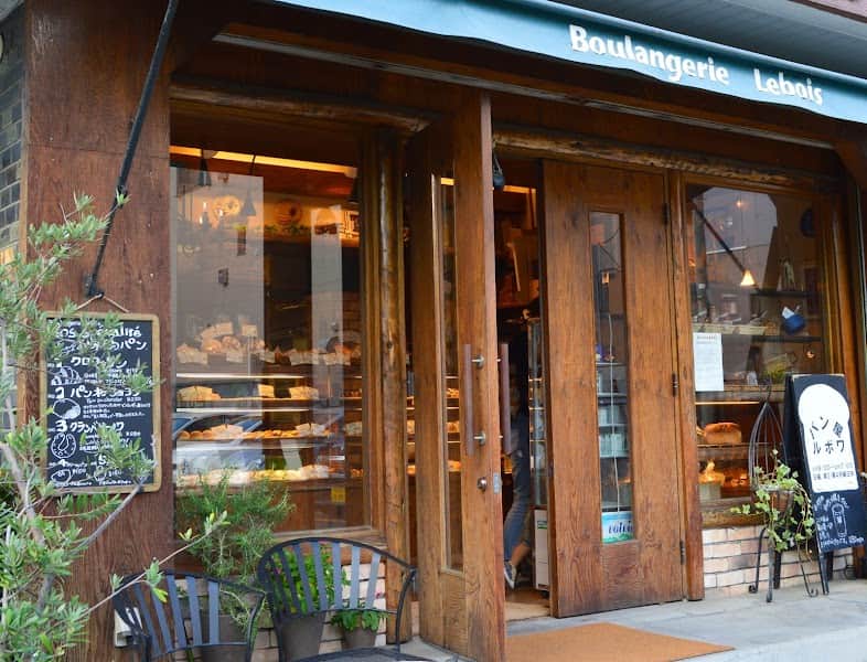 boulangerie LEBOISの店内風景