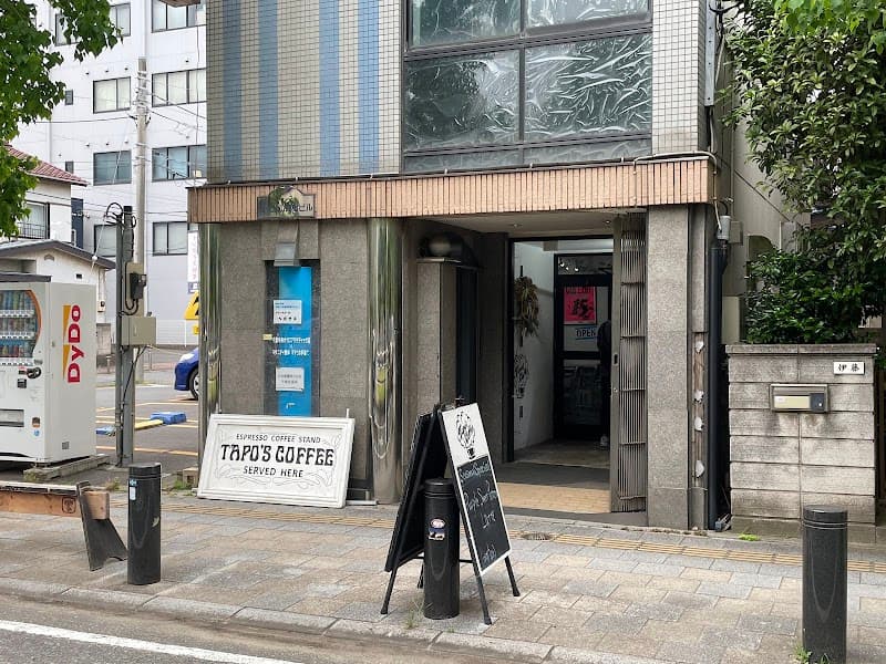 Tapo’scoffeeの店内風景
