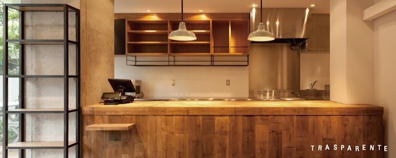 トラスパレンテ 学芸大学店の店内風景