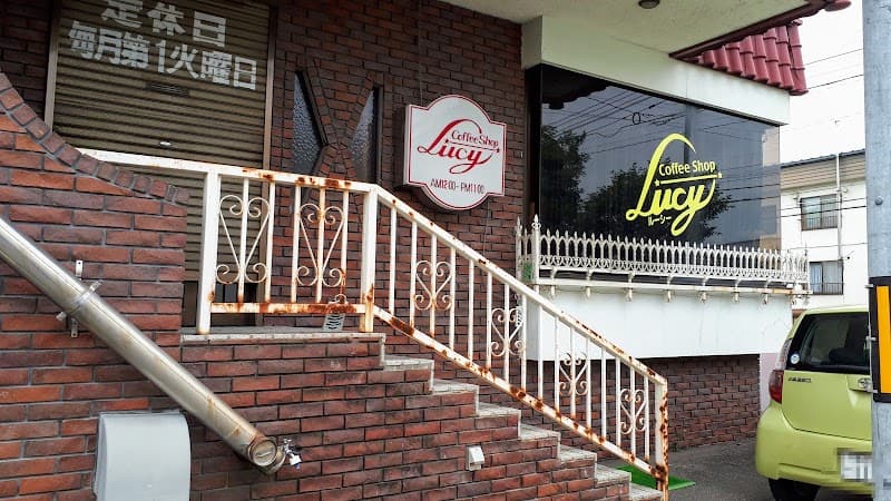 コーヒーショップルーシーの店内風景