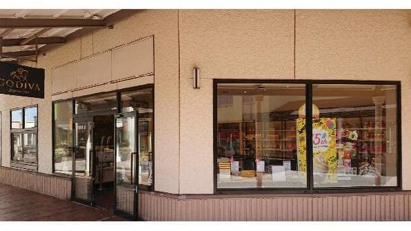 ゴディバ 酒々井プレミアム・アウトレットの店内風景