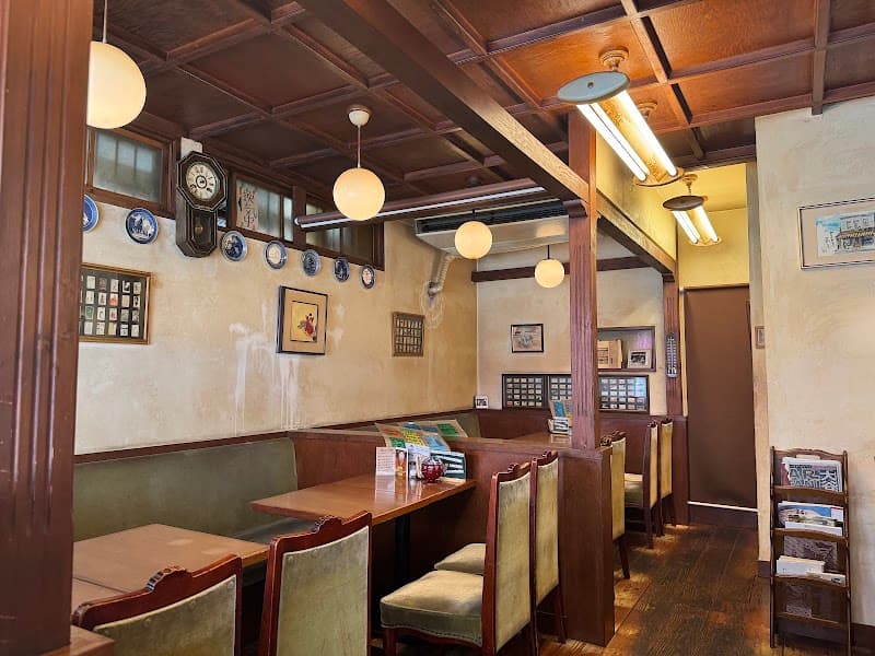 シマノコーヒー大正館の店内風景