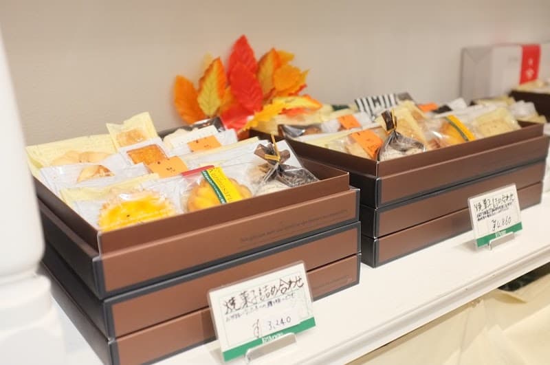 森の菓子工房レ・アンジュの店内風景