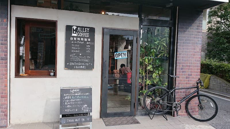 ALLEY COFFEEの店内風景