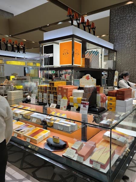 福砂屋 大丸東京店の店内風景