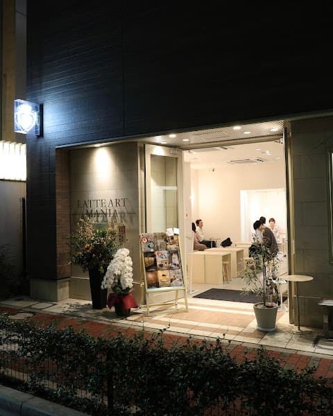 LATTE ART MANIA GINZAの店内風景