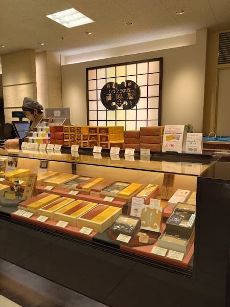 福砂屋 岩田屋店の店内風景