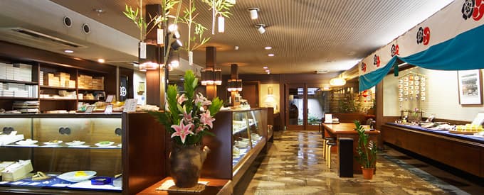 永楽屋 室町店の店内風景