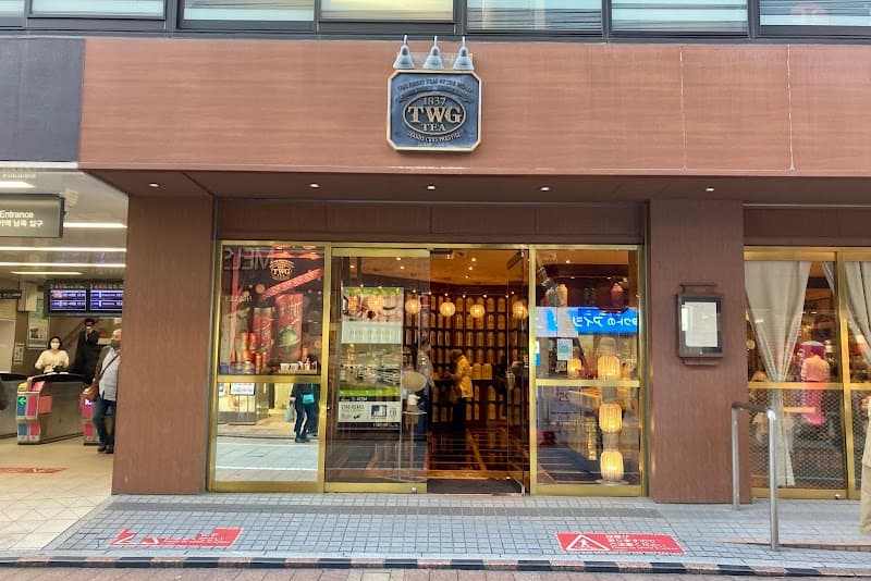 TWG Tea 自由が丘の店内風景