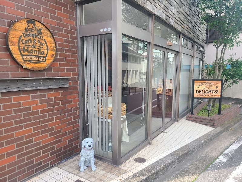 マニラのパン屋さんの店内風景