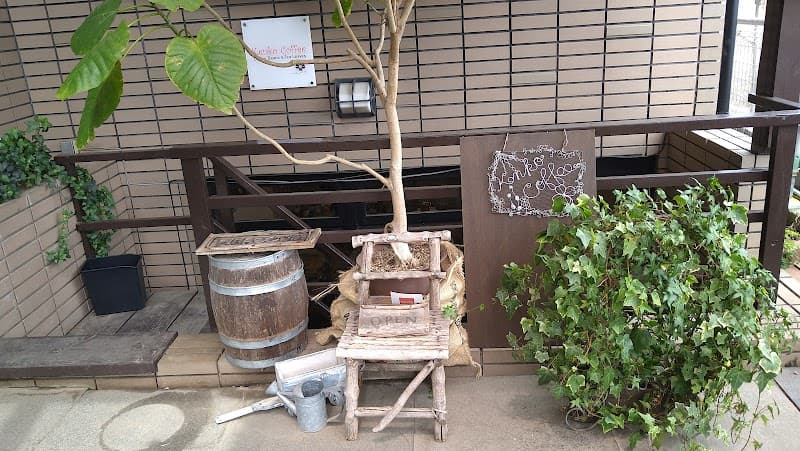 ケンコーコーヒーの店内風景