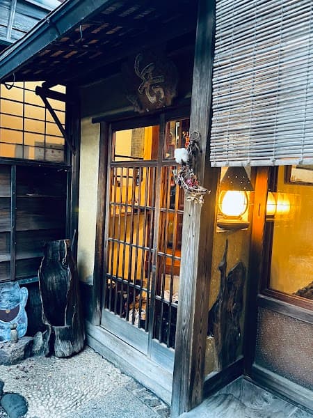 古桑庵の店内風景