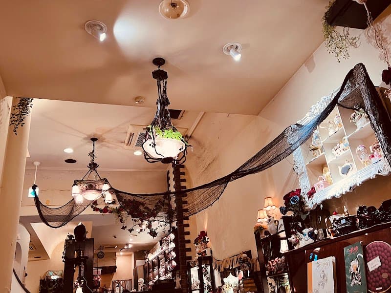 カフェ シャンソニエ アコリットの店内風景